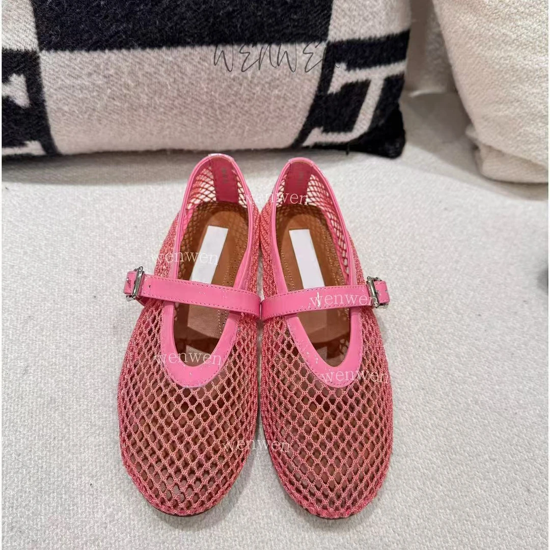 WENWEN-高定【25新款镂空设计时尚百搭潮流网鞋】XZ0034