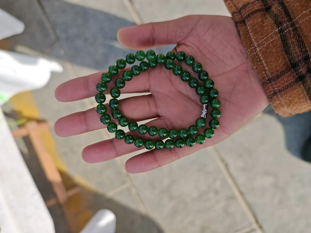 和田玉手串高端奢华款