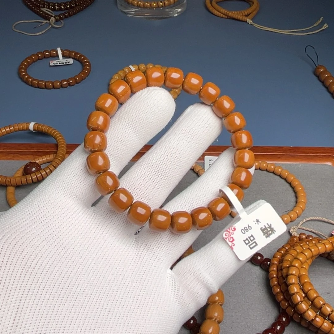 紫金鼠手串10尺实心鼠精品