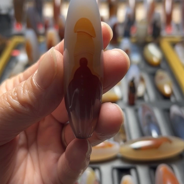 玛瑙/玉髓未镶嵌颈饰