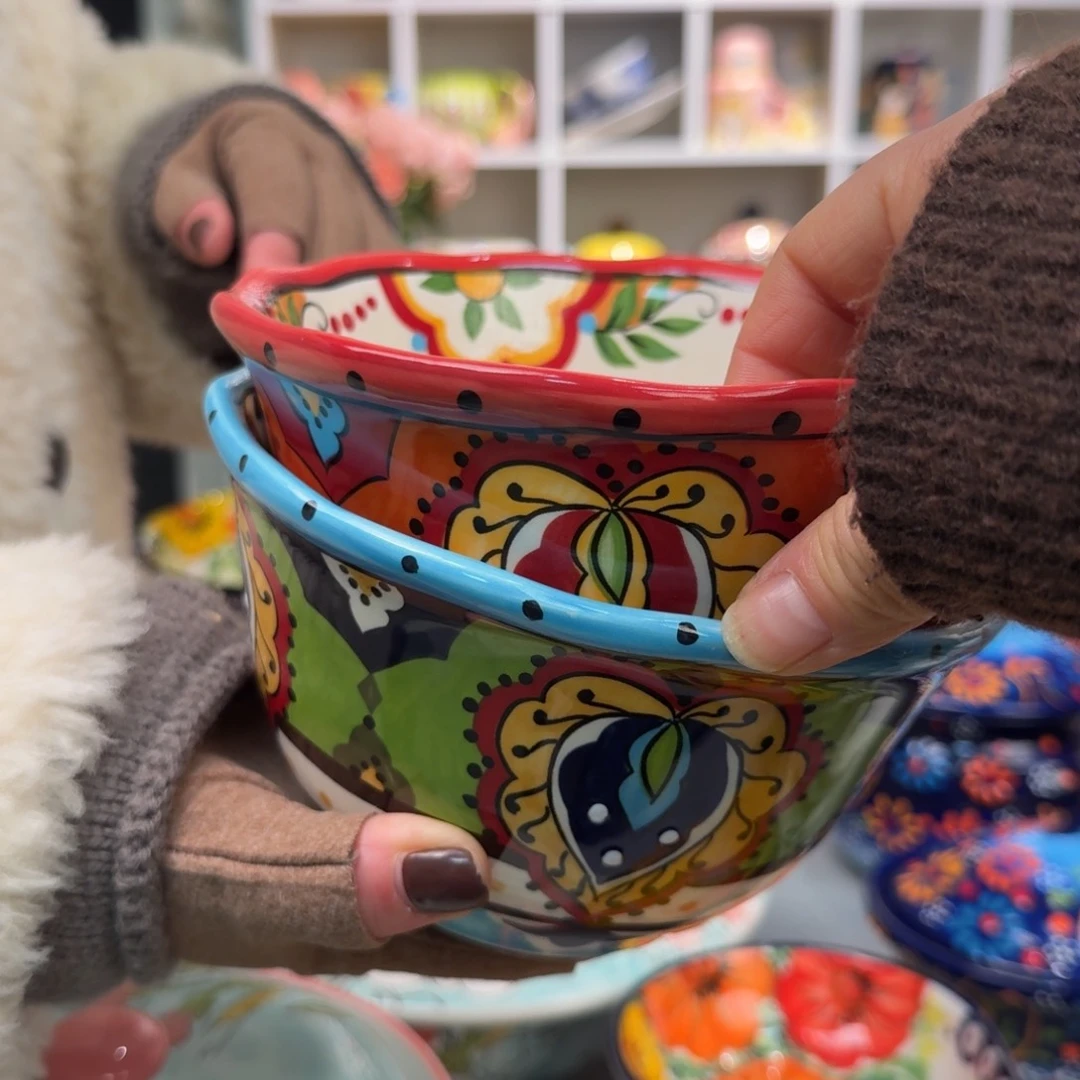 瓷6英寸面碗2只看图