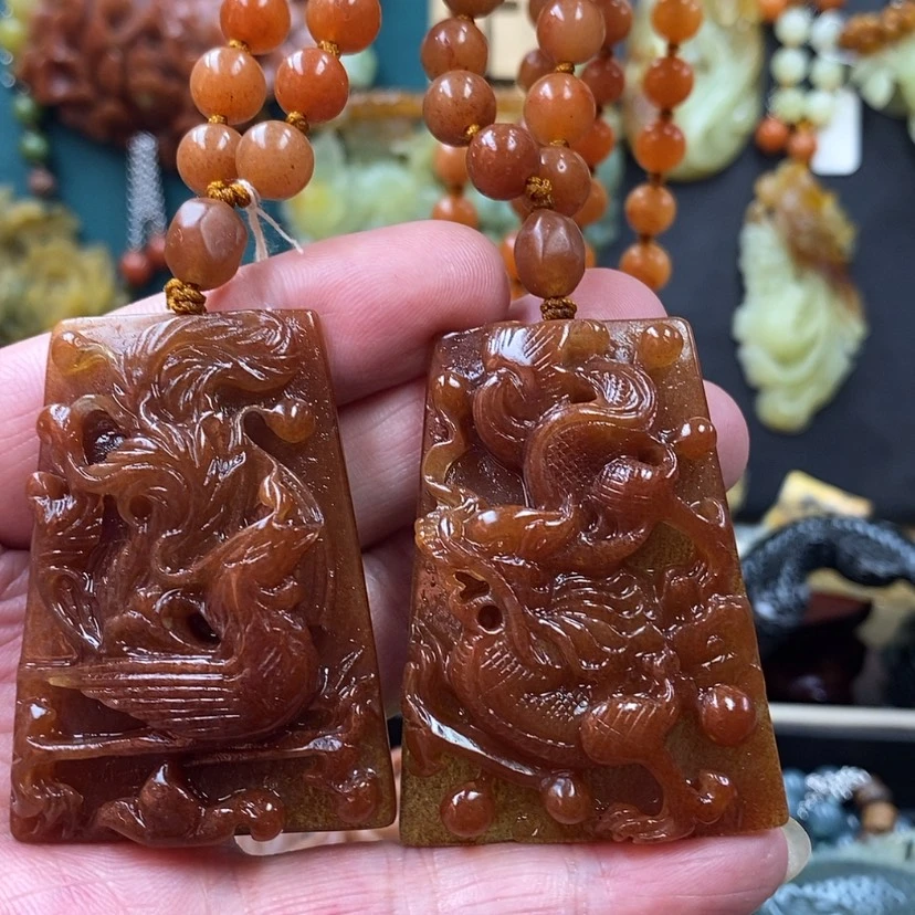 【闪购商品】蛇纹石玉吊坠未镶嵌