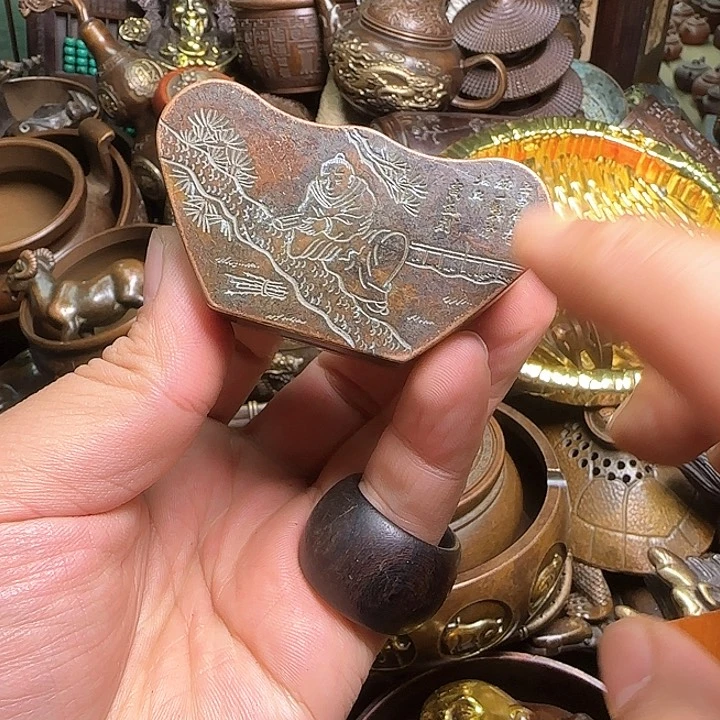 铜器办公室茶室摆件