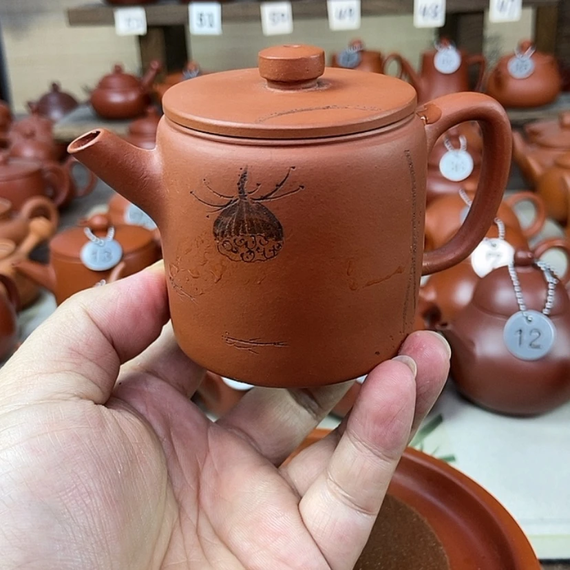 【闪购商品】茶壶朱泥120cc00000000000000