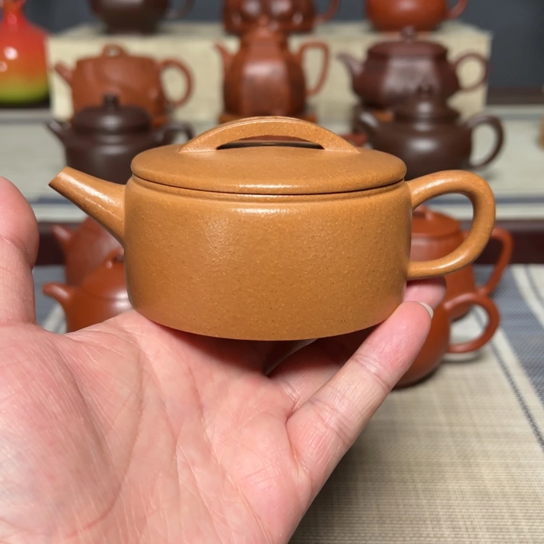 笑***萍茶壶紫砂宜兴紫砂