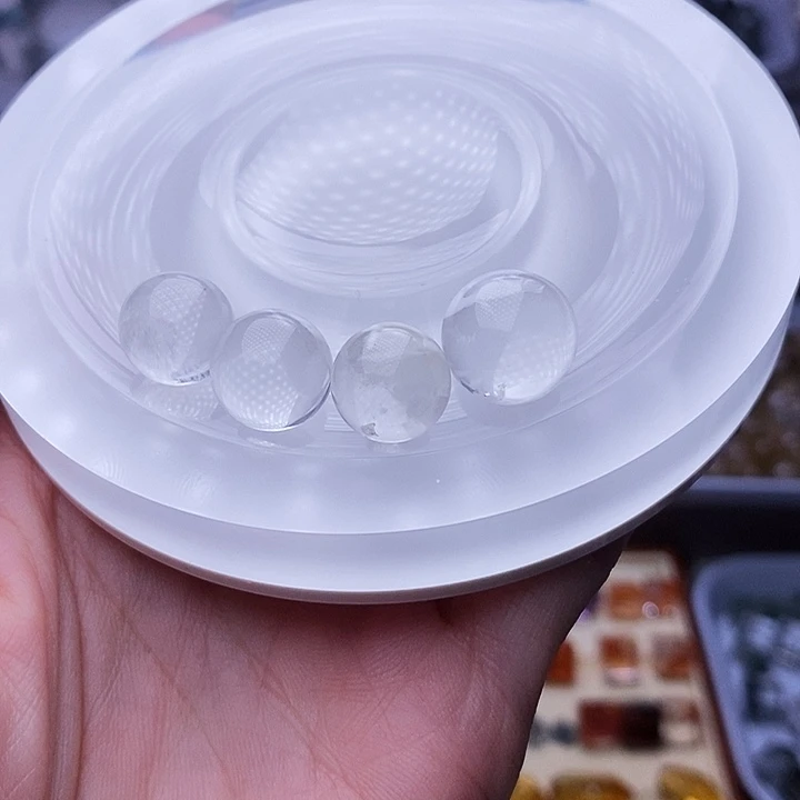 水晶天然水晶定制打孔不退不换未镶嵌