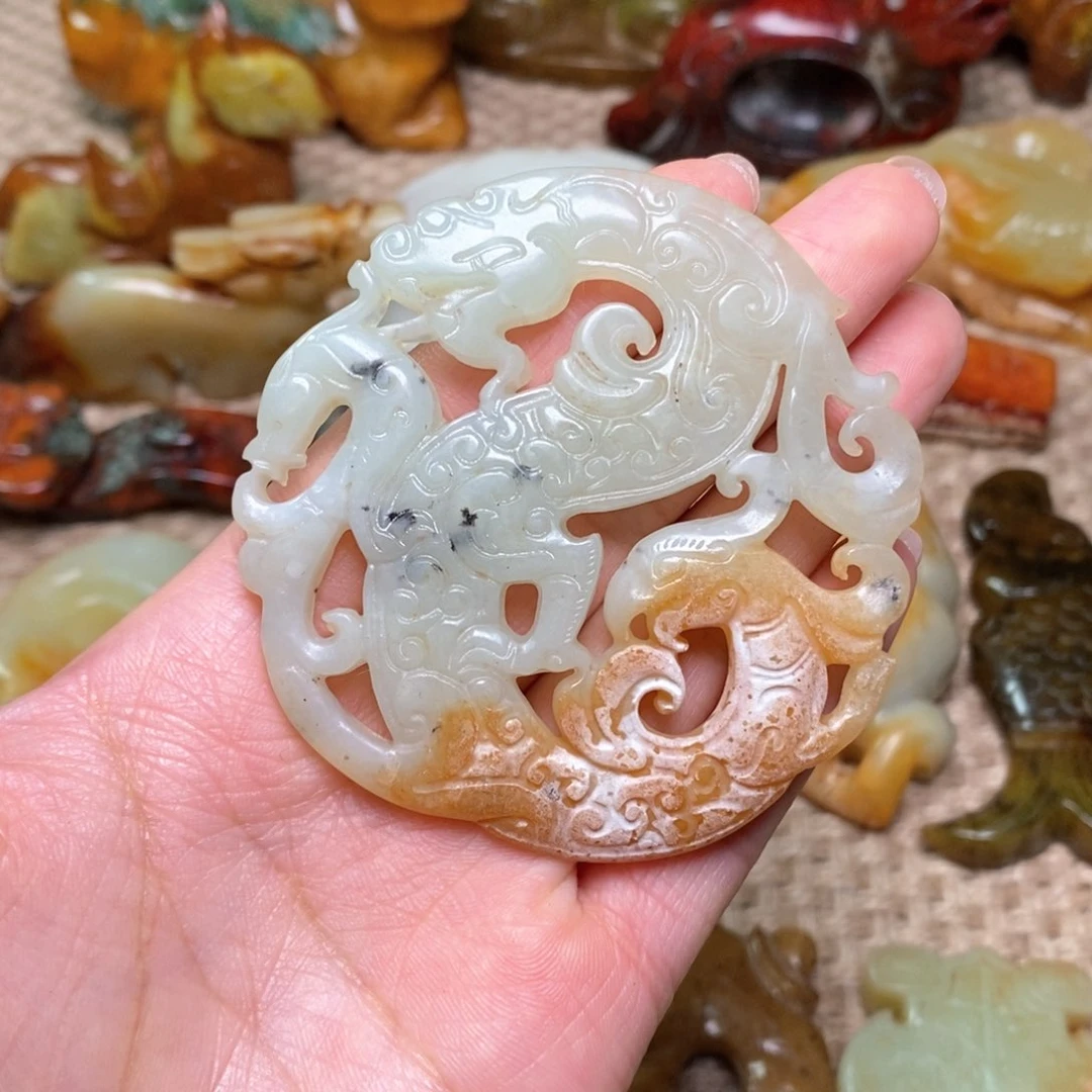 白玉菩提吊坠白玉菩提白玉菩提摆件