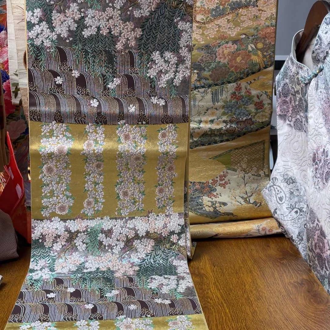 织绣樱花柔软全新