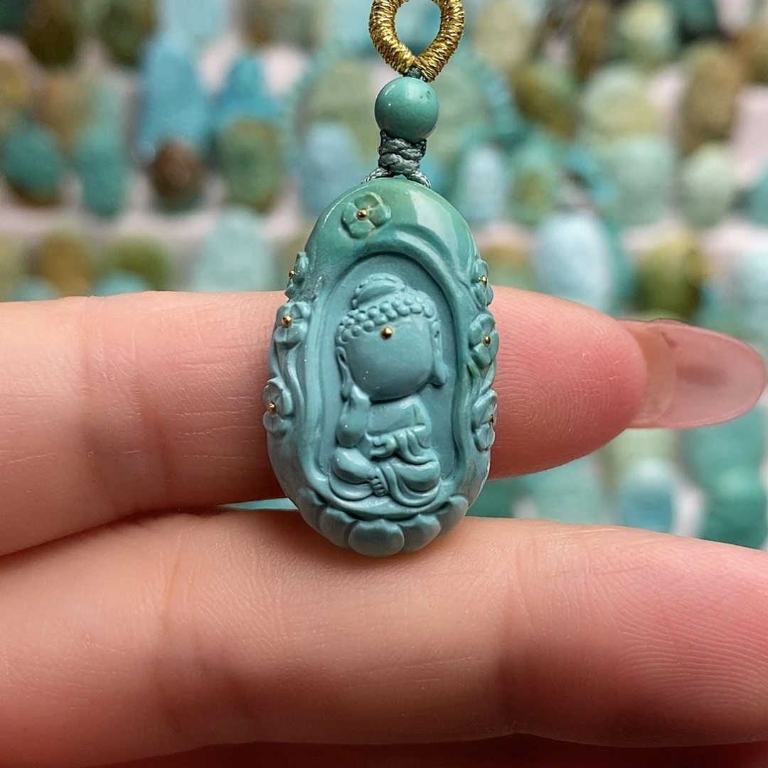 未镶嵌绿松石绿松石