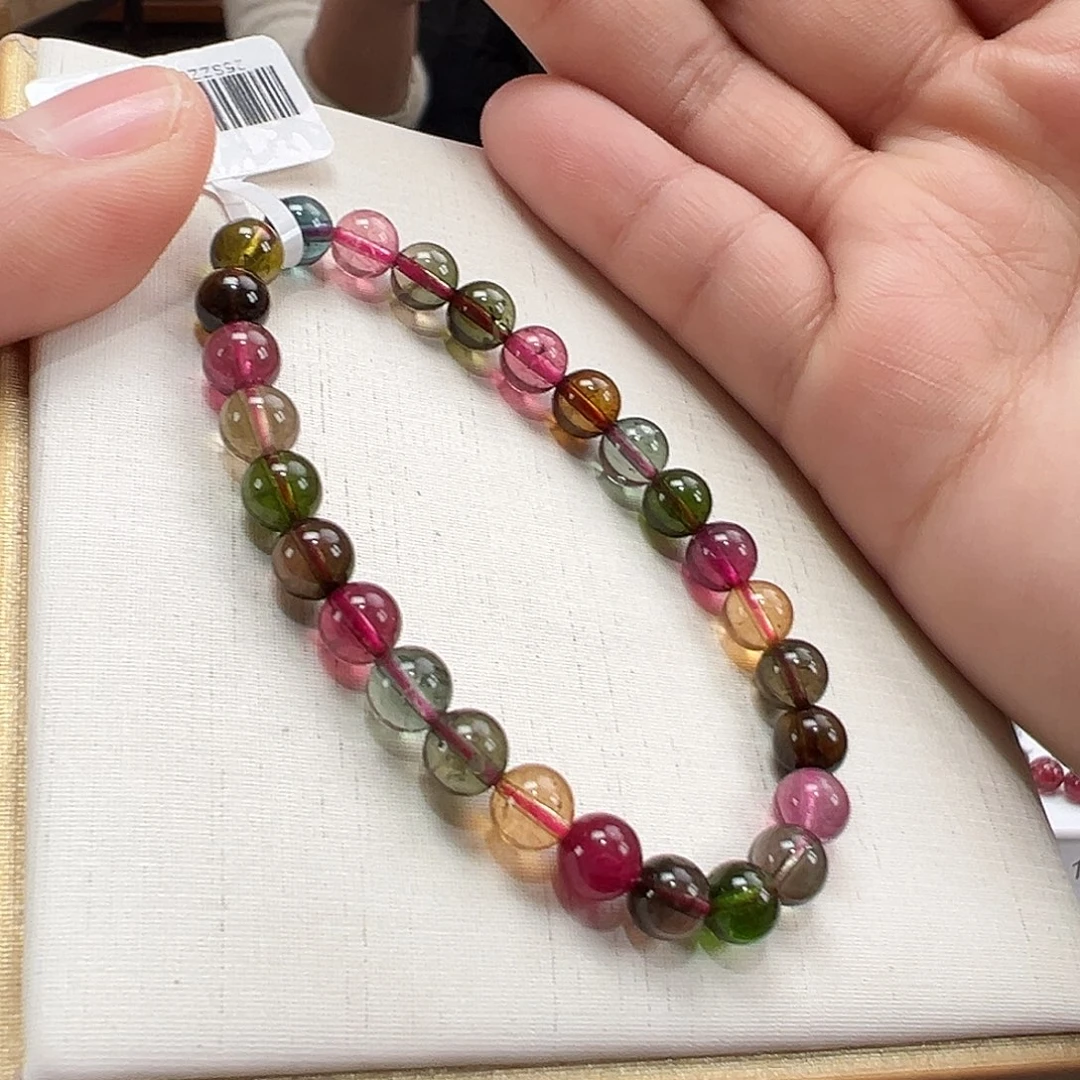 未镶嵌手串碧玺6mmmmmmmm