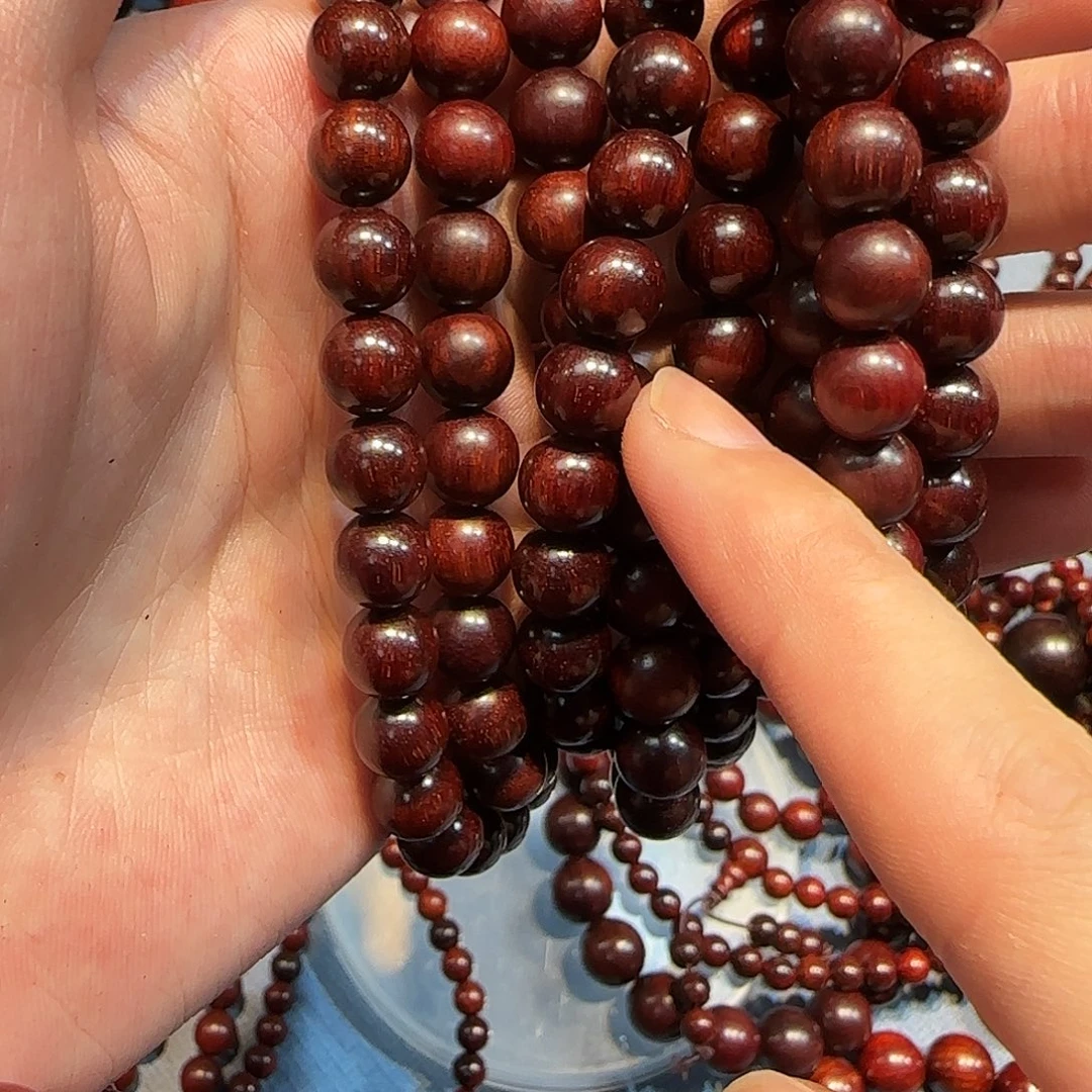 小叶紫檀手串/手链0.8x108
