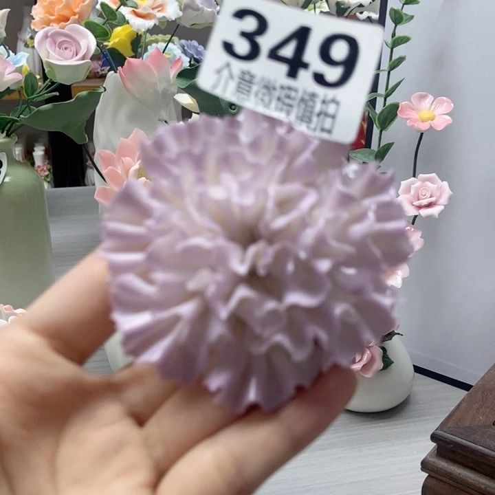 陶瓷手工制作陶瓷花