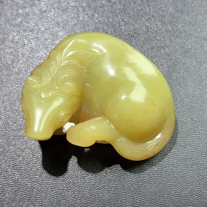 ****头和田玉未镶嵌挂件