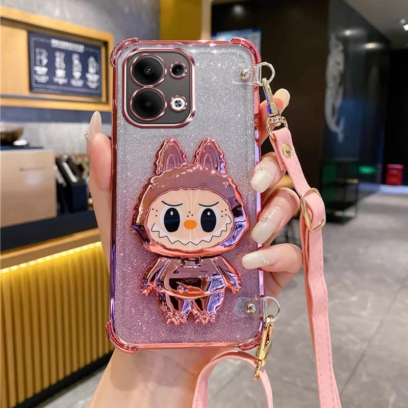 适用OPPORENO13手机壳reno13pro女PKM110可斜挎ooporonel3全包边