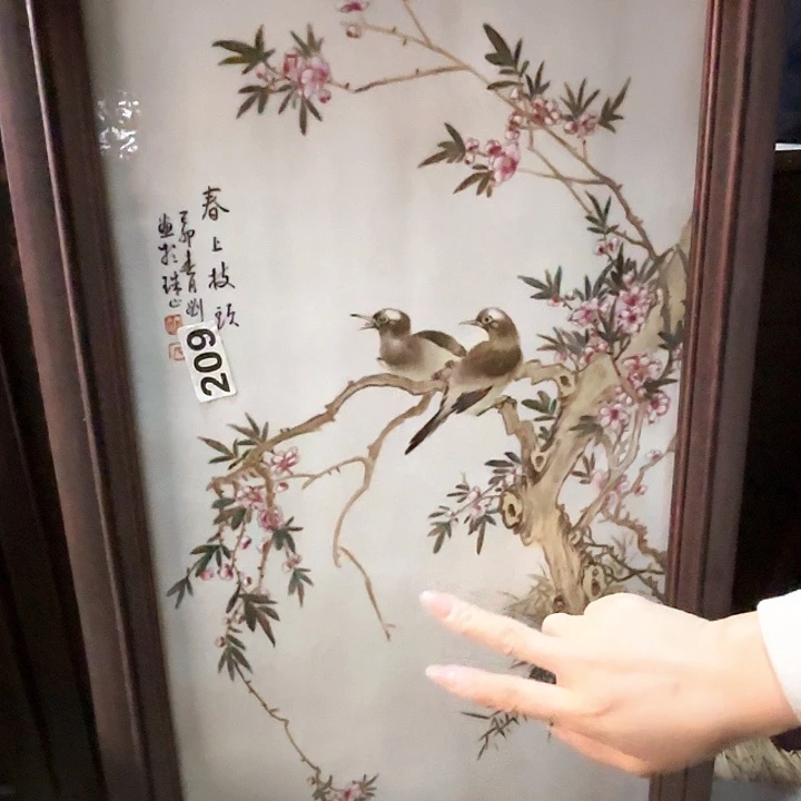 摆件陶景德镇高温瓷版画