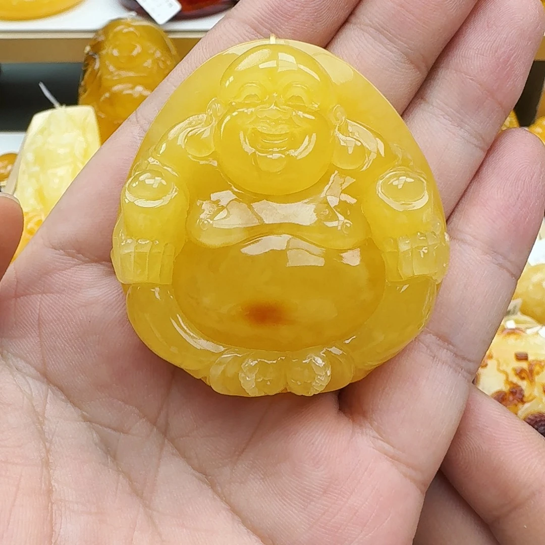 琥珀颈饰未镶嵌假一赔十，178