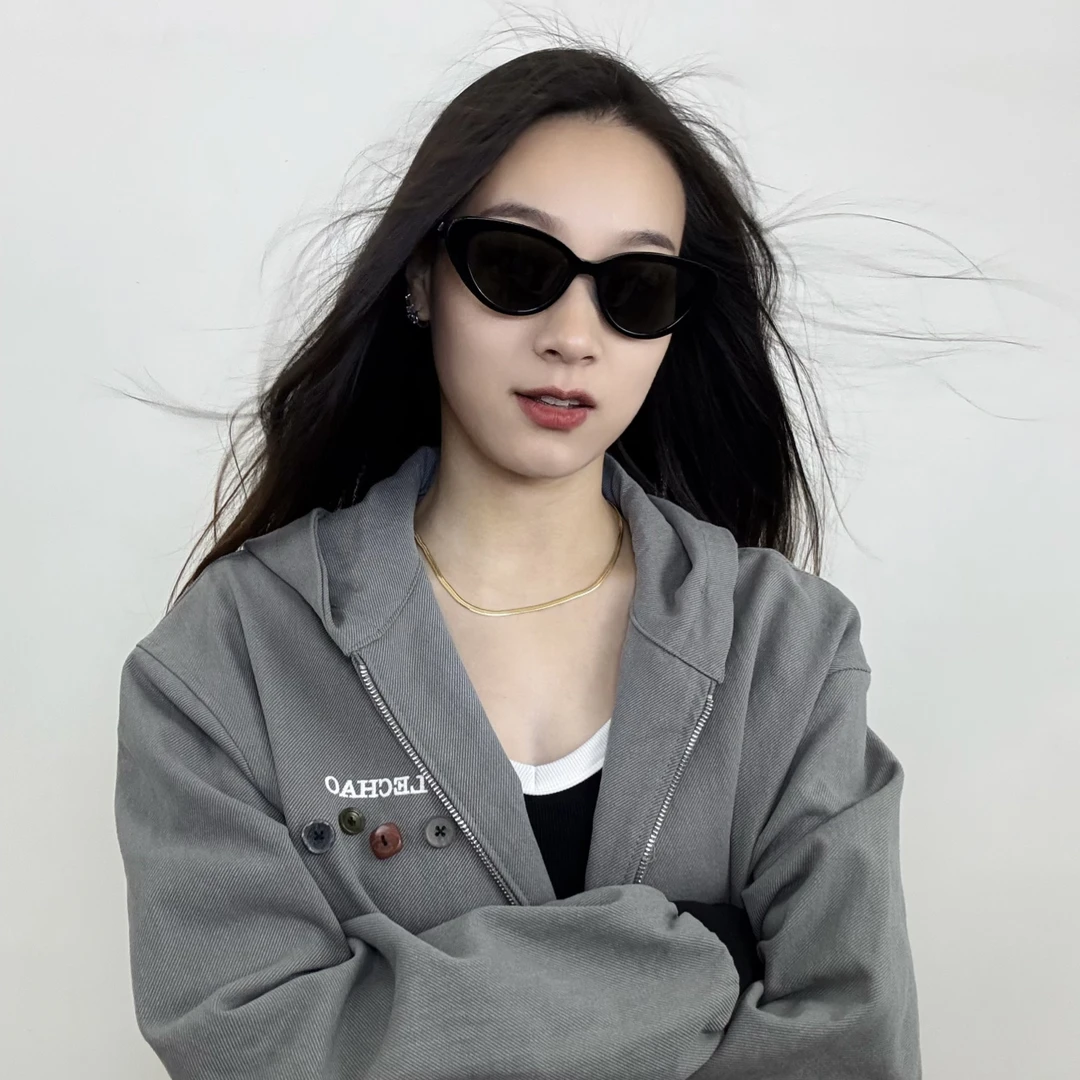 【酷六六】连帽潮服纽扣刺绣美式复古拉链秋季新款外套夹克1WT620