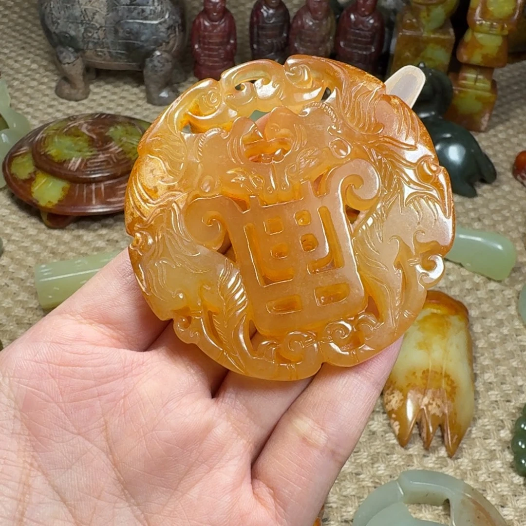 吊坠白玉菩提挂件