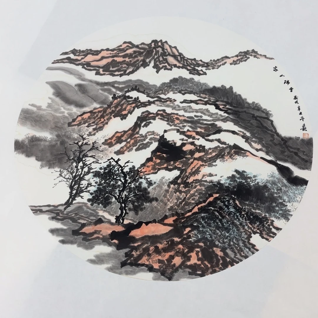 国画国画老师作品刘