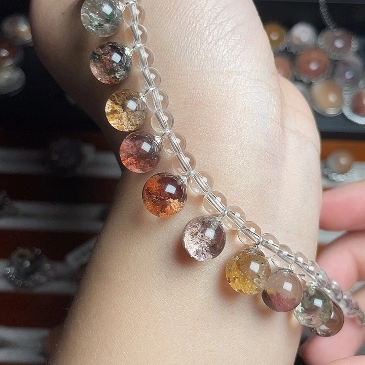 银S925镶嵌手链水晶