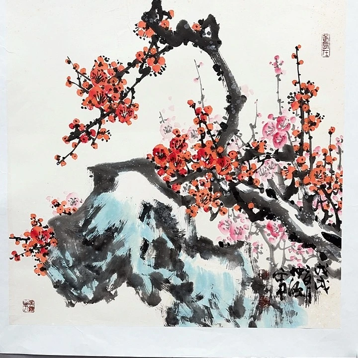 国画亲笔手绘放心去藏