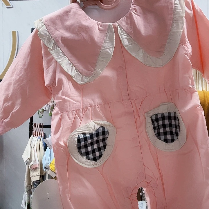 90码40克棉连体粉色