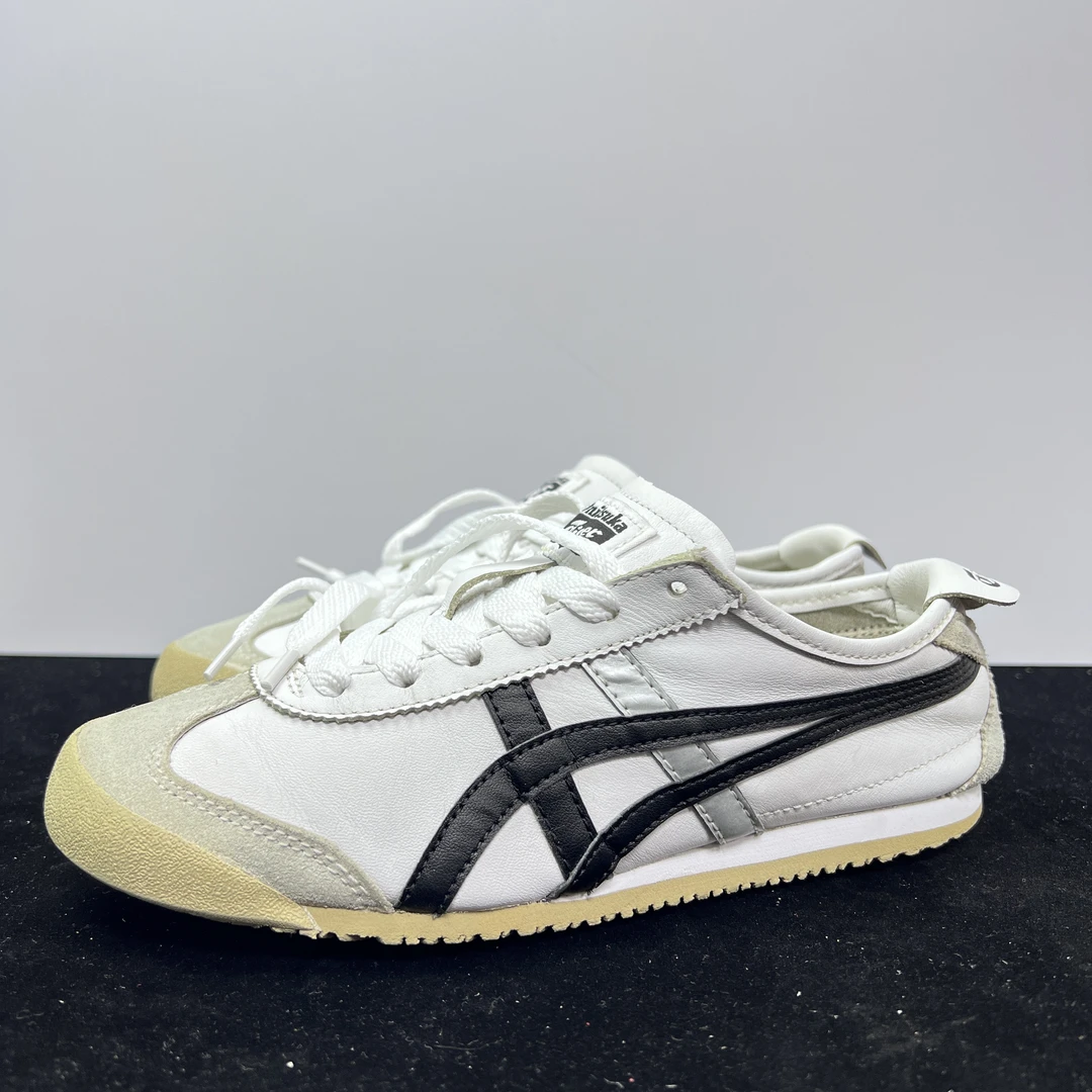 95新 MM6 37码/内长230 Tiger 鬼冢虎 黑白 休闲鞋百搭时尚潮流