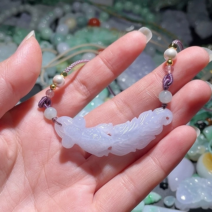 颈饰未镶嵌翡翠我***点天