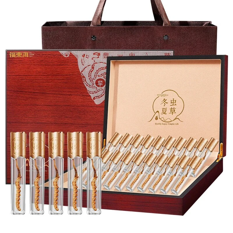 福东海 冬虫夏草4g/盒（礼盒5条/克 共20根）