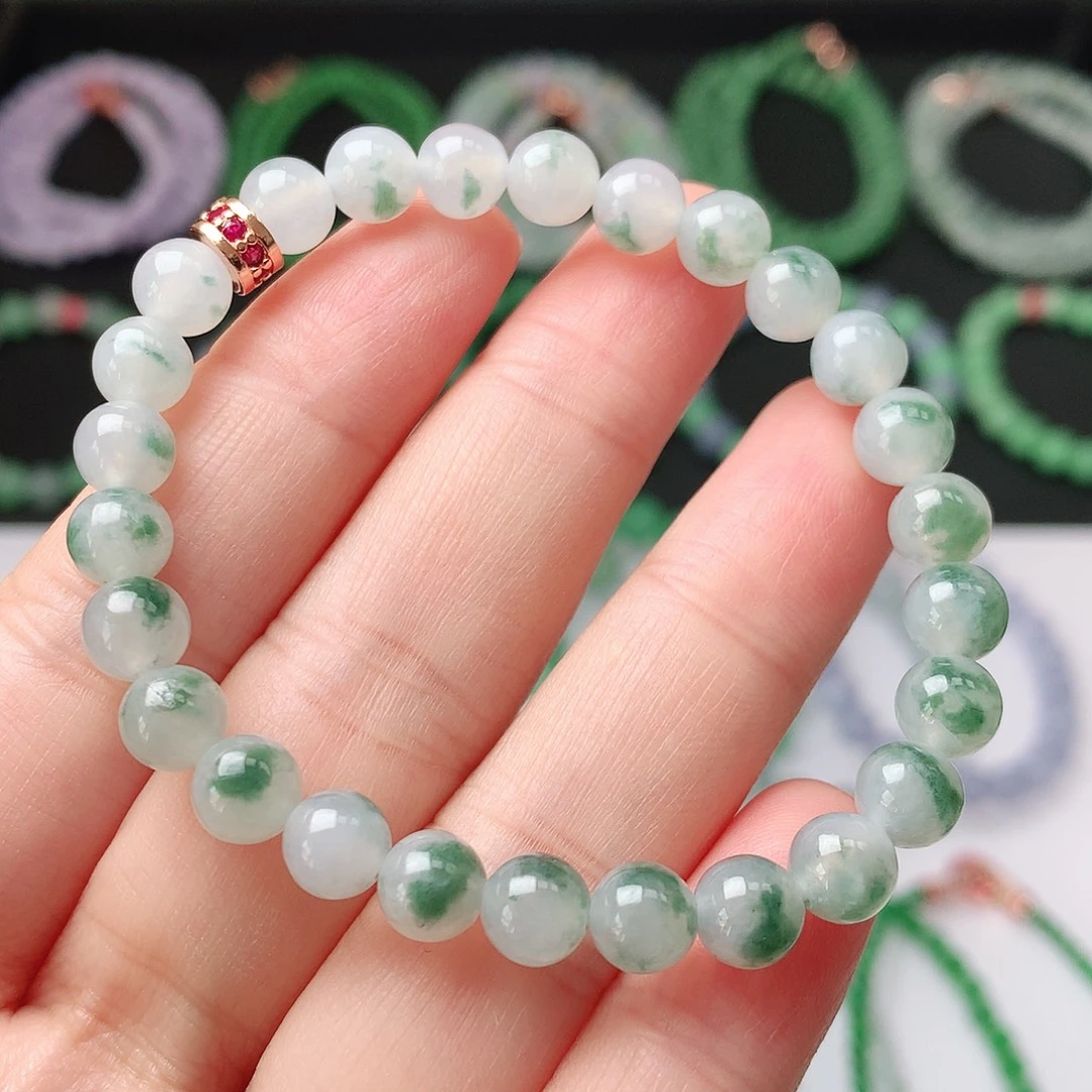 翡翠未镶嵌手链翡翠