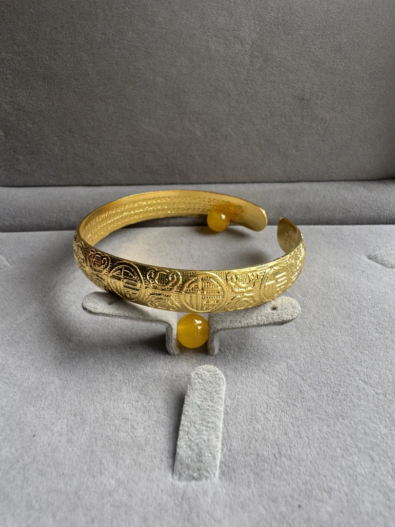 A13高精工活口百福手镯