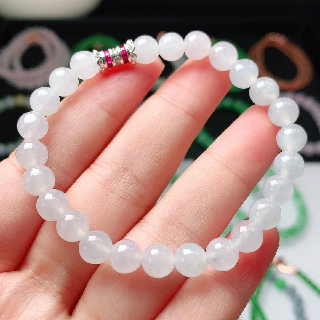 翡翠未镶嵌手链翡翠