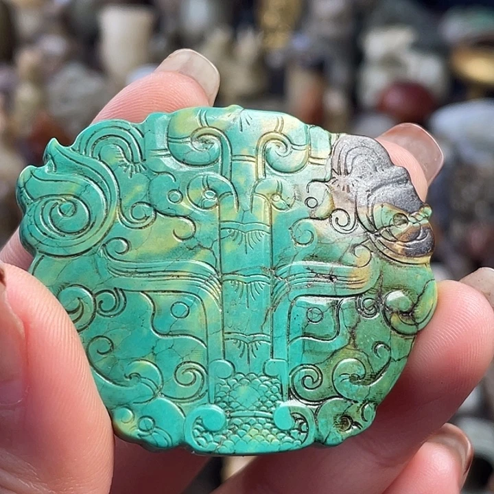 念***提和田玉未镶嵌颈饰