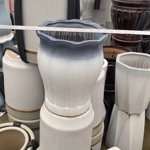 低腰花口渐变灰南瓜中 口26/34