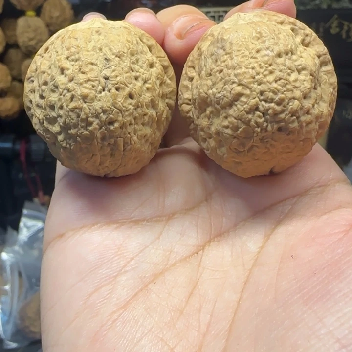 何***璧吊坠文玩核桃花好月圆38