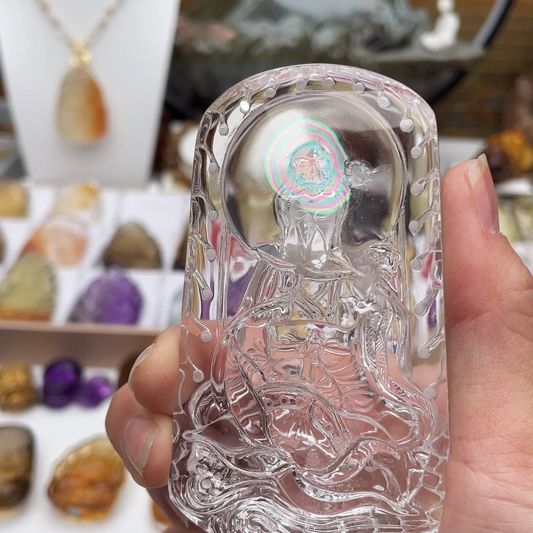 水晶未镶嵌颈饰定制