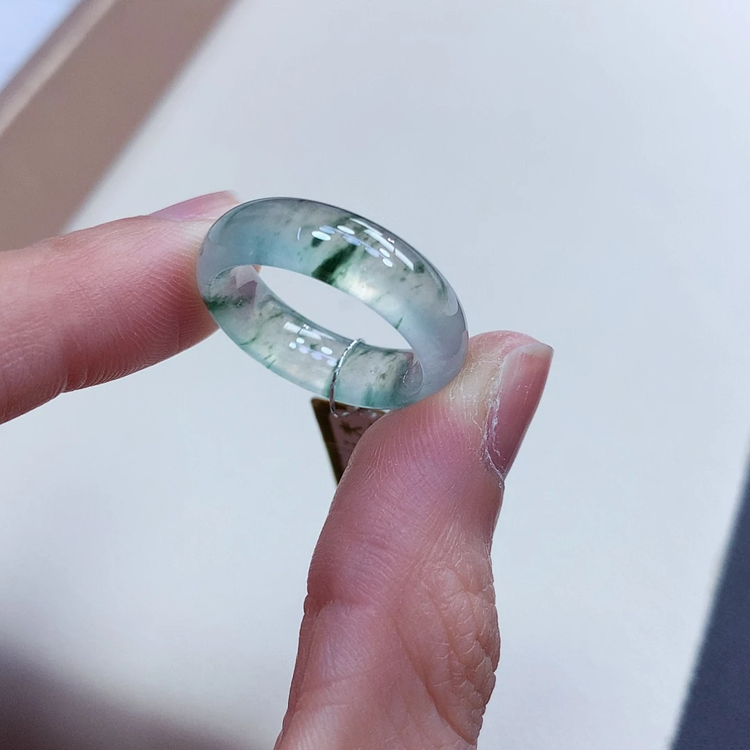 翡翠戒指未镶嵌13-14号