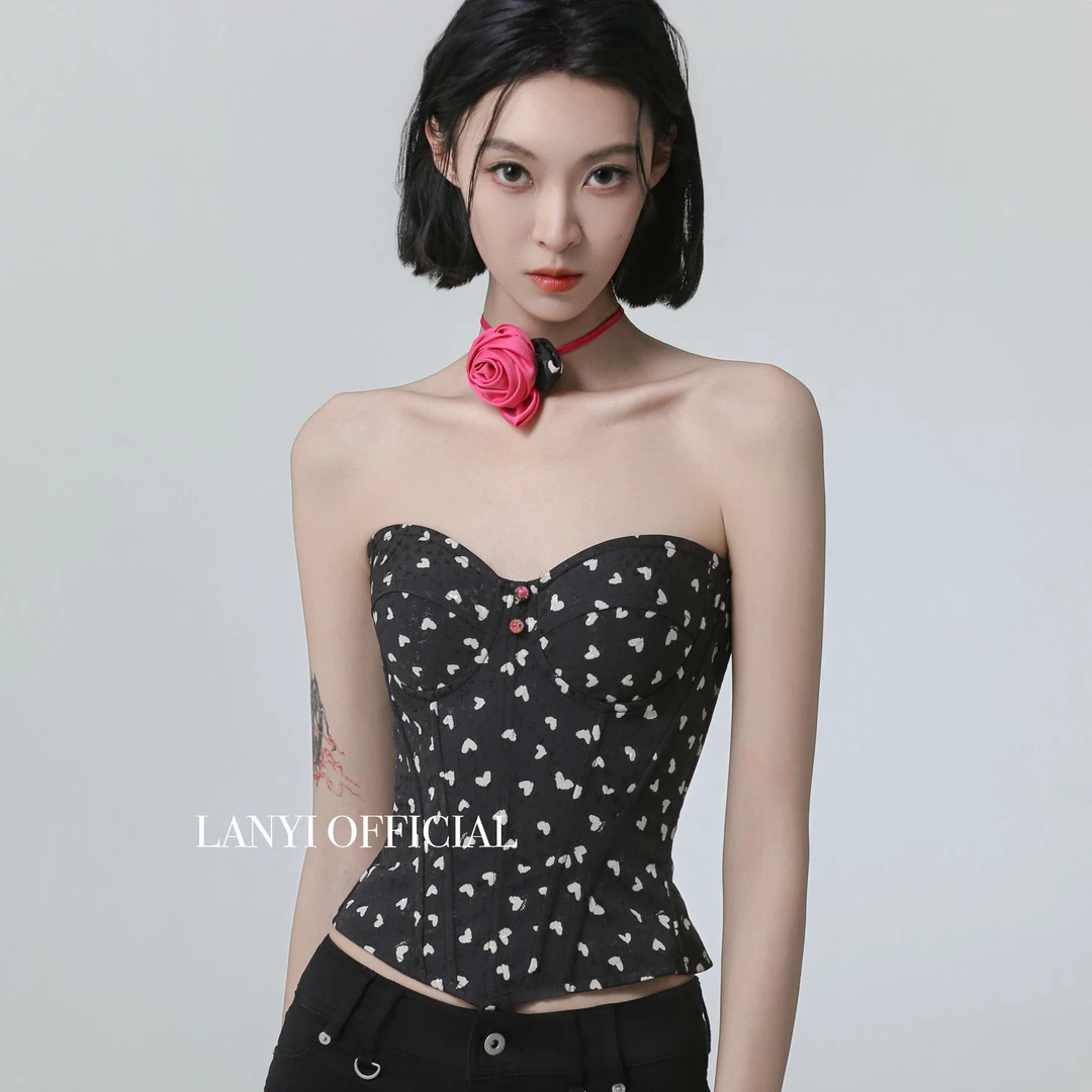LANYI岚怡壹情书辣妹鱼骨胸衣