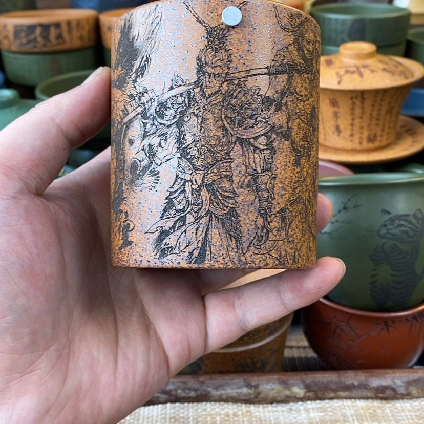 【闪购商品】紫砂杯子宜兴全手工紫砂杯