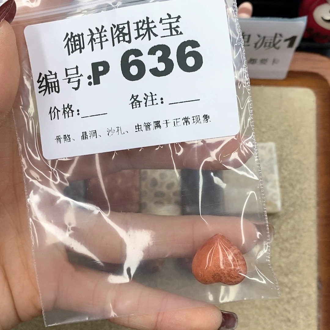 硅化珊瑚（珊瑚玉）P未镶嵌A****h