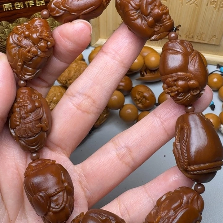手串/手链橄榄核财神