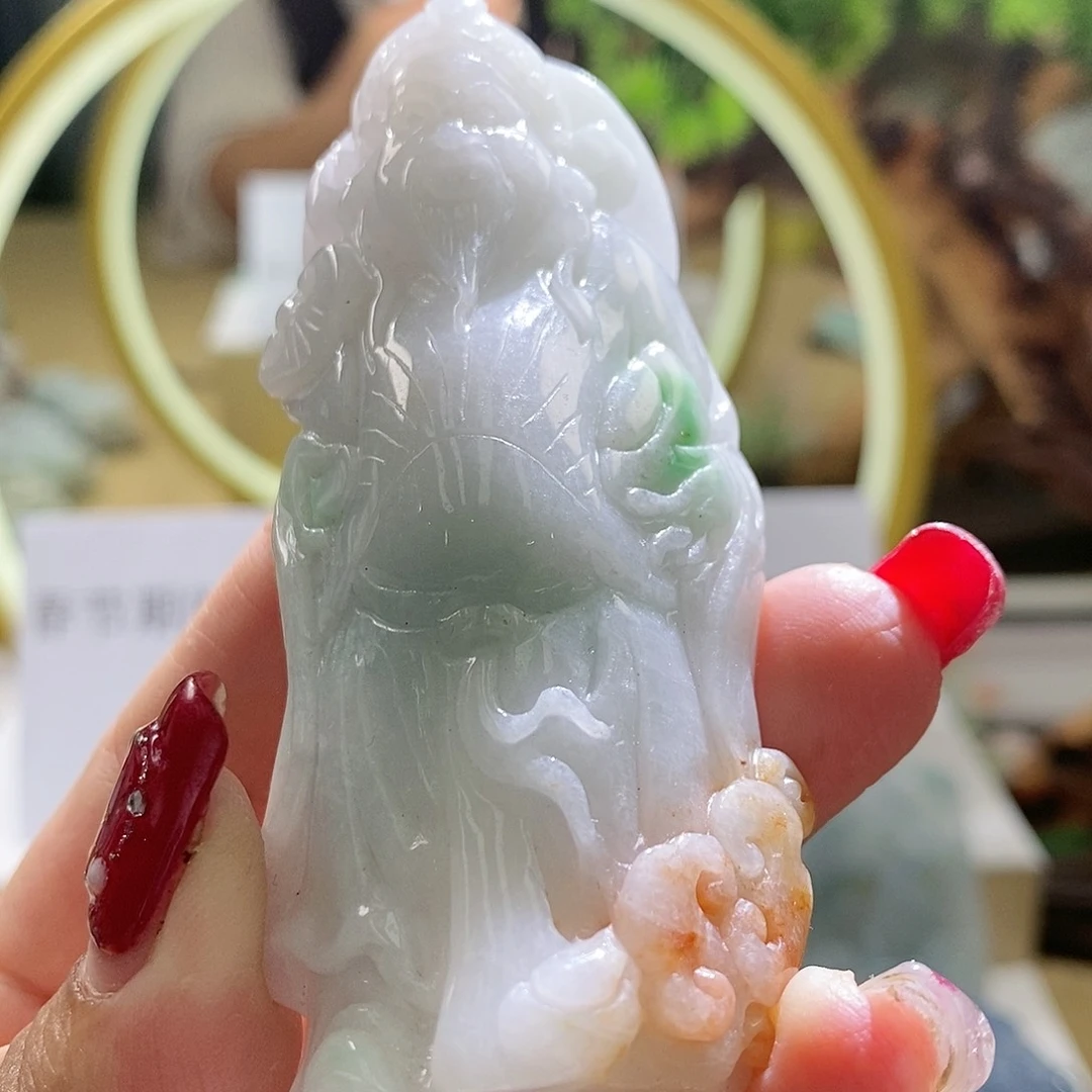 【闪购商品】翡翠颈饰未镶嵌财神