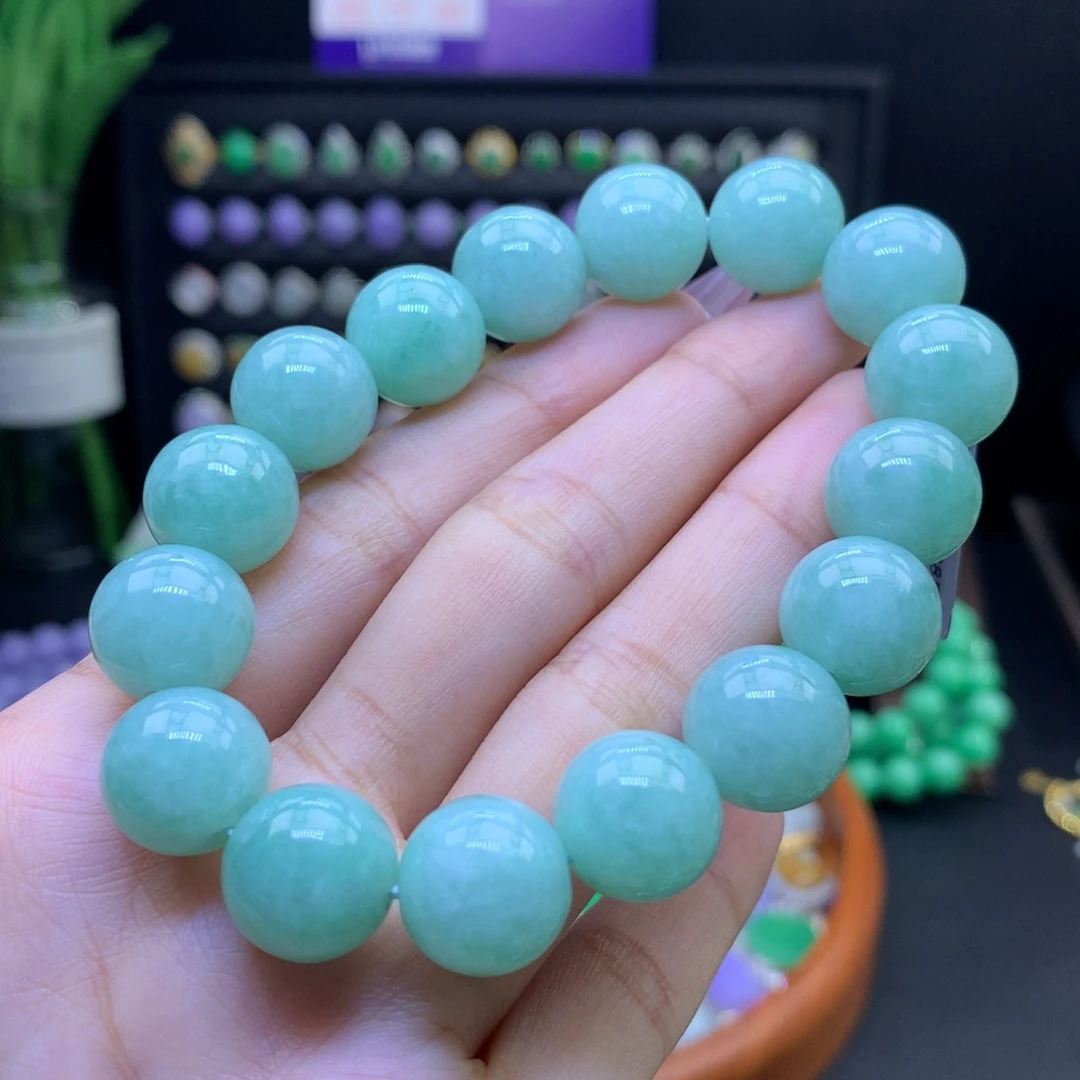 颈饰未镶嵌翡翠天然