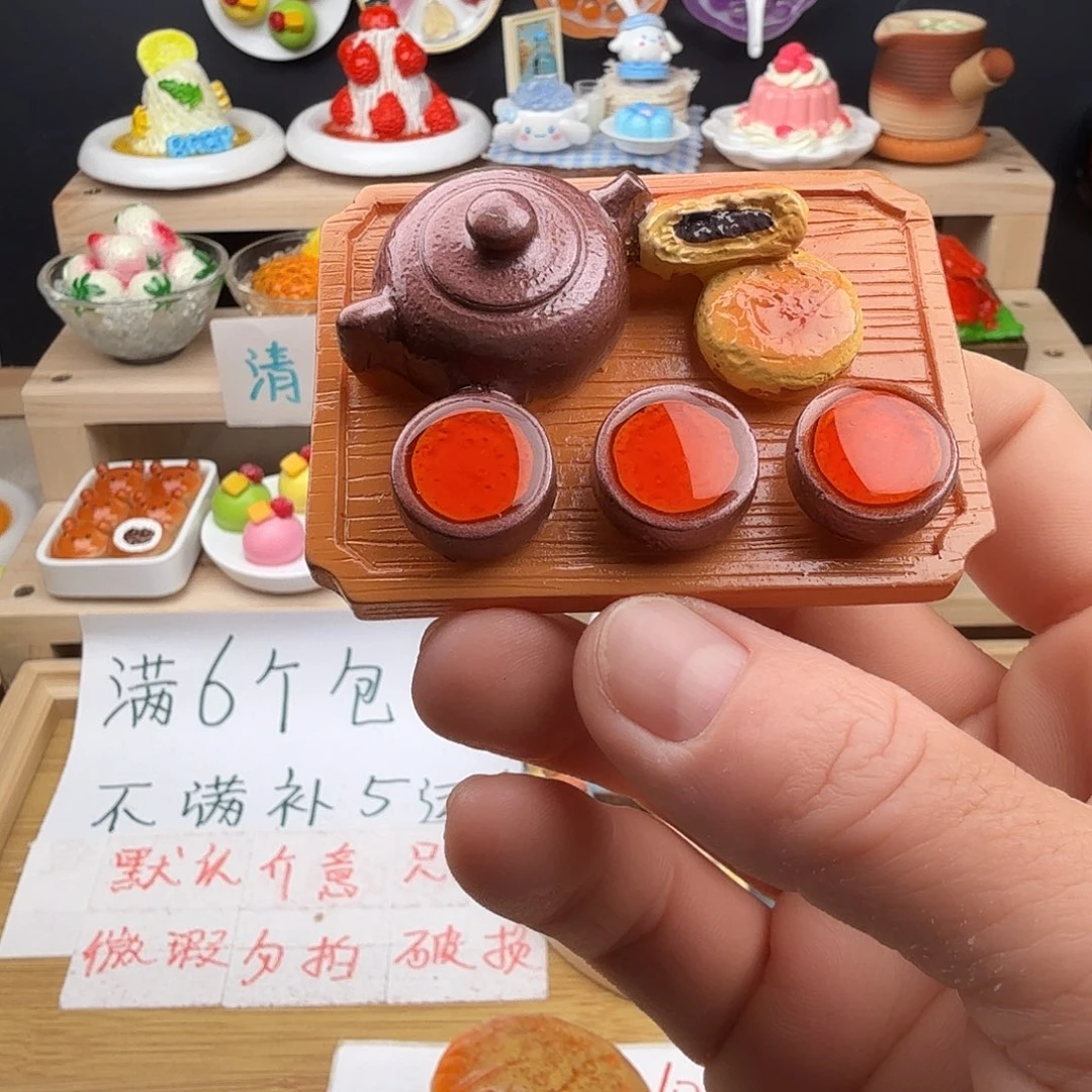 树脂食玩冰箱贴 凭开箱视频售后