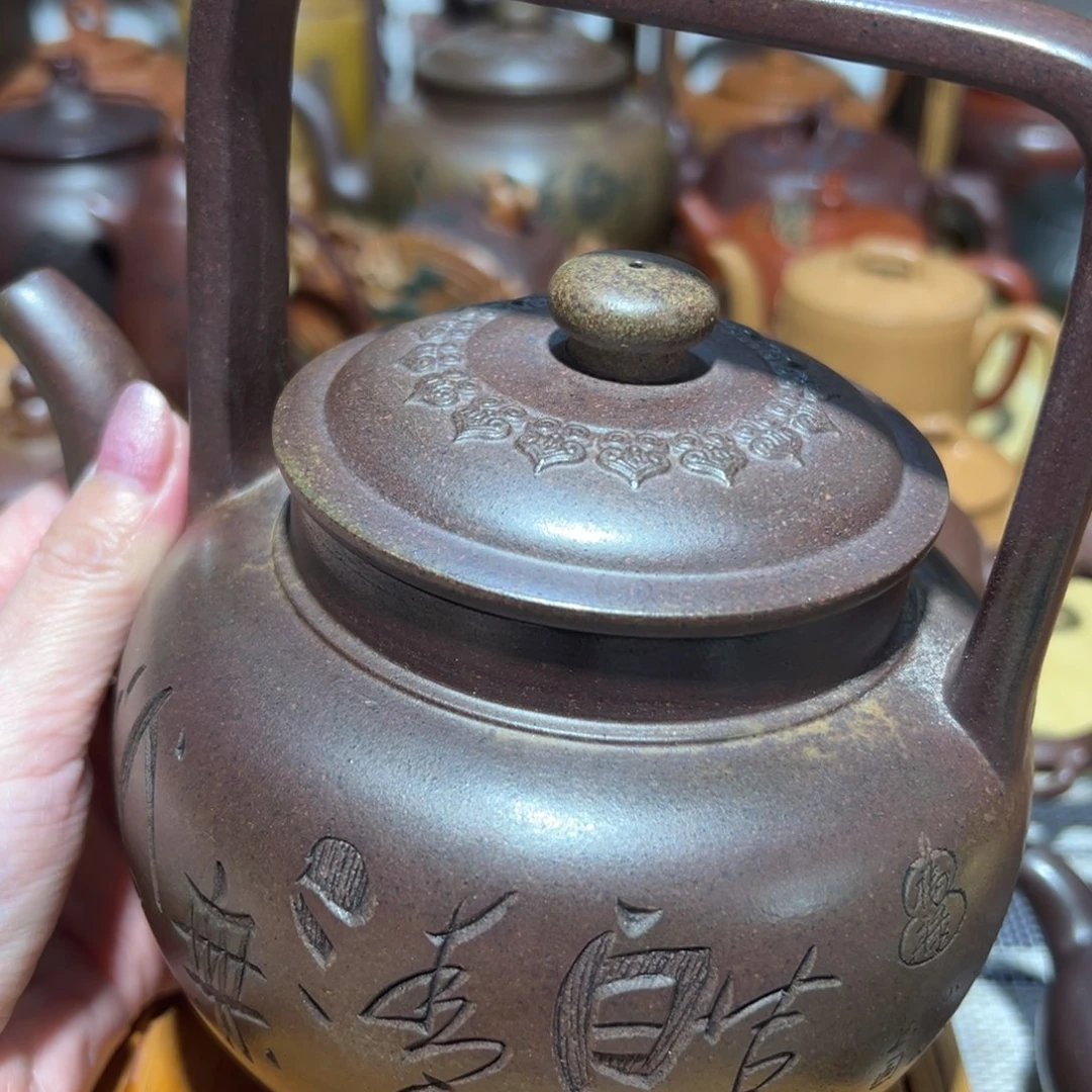 传***哥茶壶紫砂宜兴紫砂