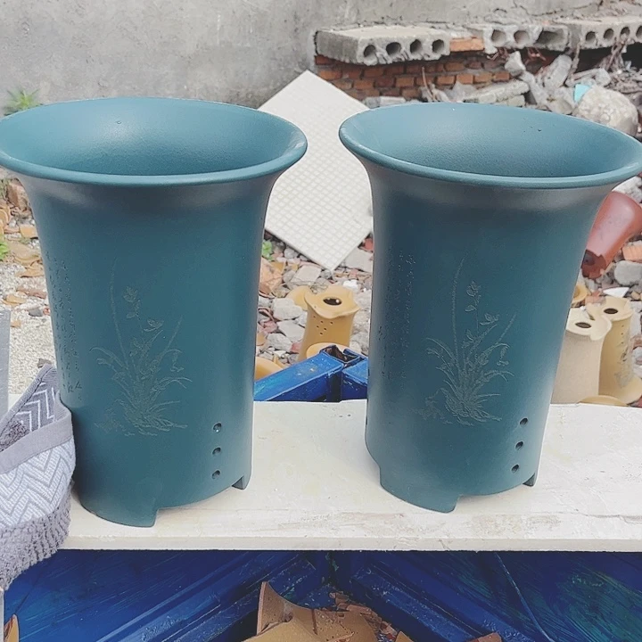 宜兴紫砂精品花盆