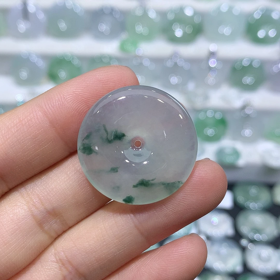 用***3翡翠未镶嵌吊坠(不含链)