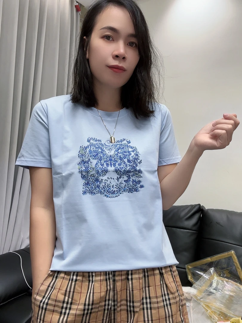 珠珠家白色inst恤上衣女装夏季减龄时尚版显瘦休闲百搭855半袖