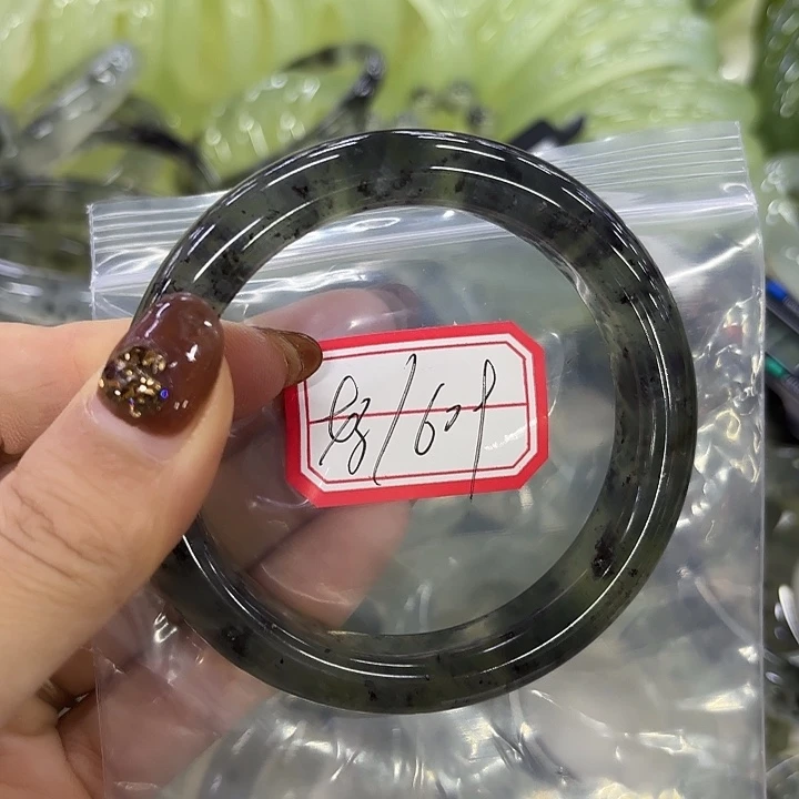 好***气蛇纹石玉未镶嵌岫玉手镯