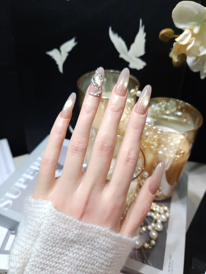 【灵蛇】NAILGO手工美甲彩色穿戴甲